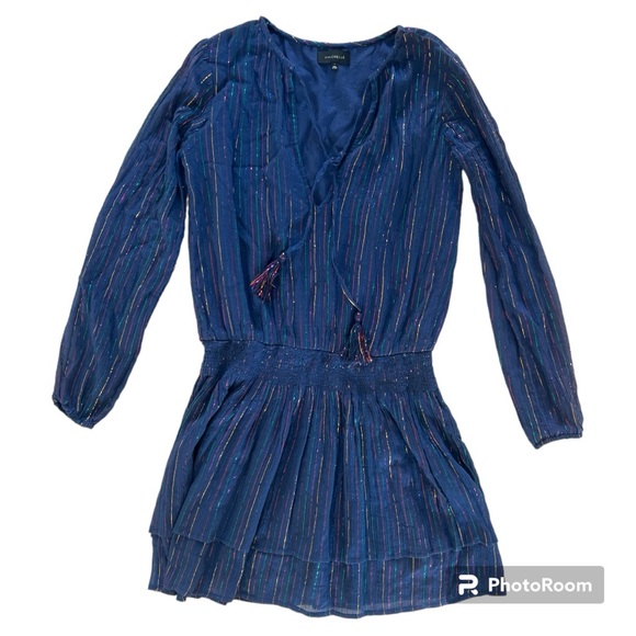 MAJORELLE EUC Teresa dress in navy blue prism Small - Picture 7 of 9